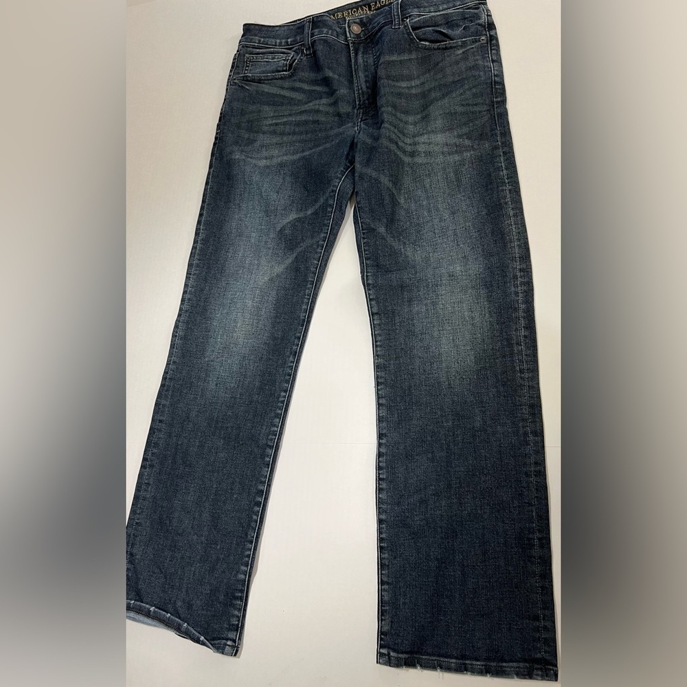 American Eagle Outfitters Blue Straight Jeans